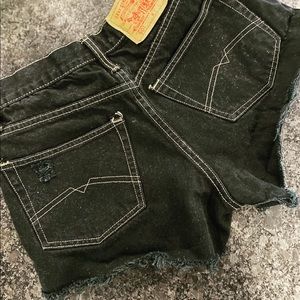 Levi and wrangler vintage shorts/pants